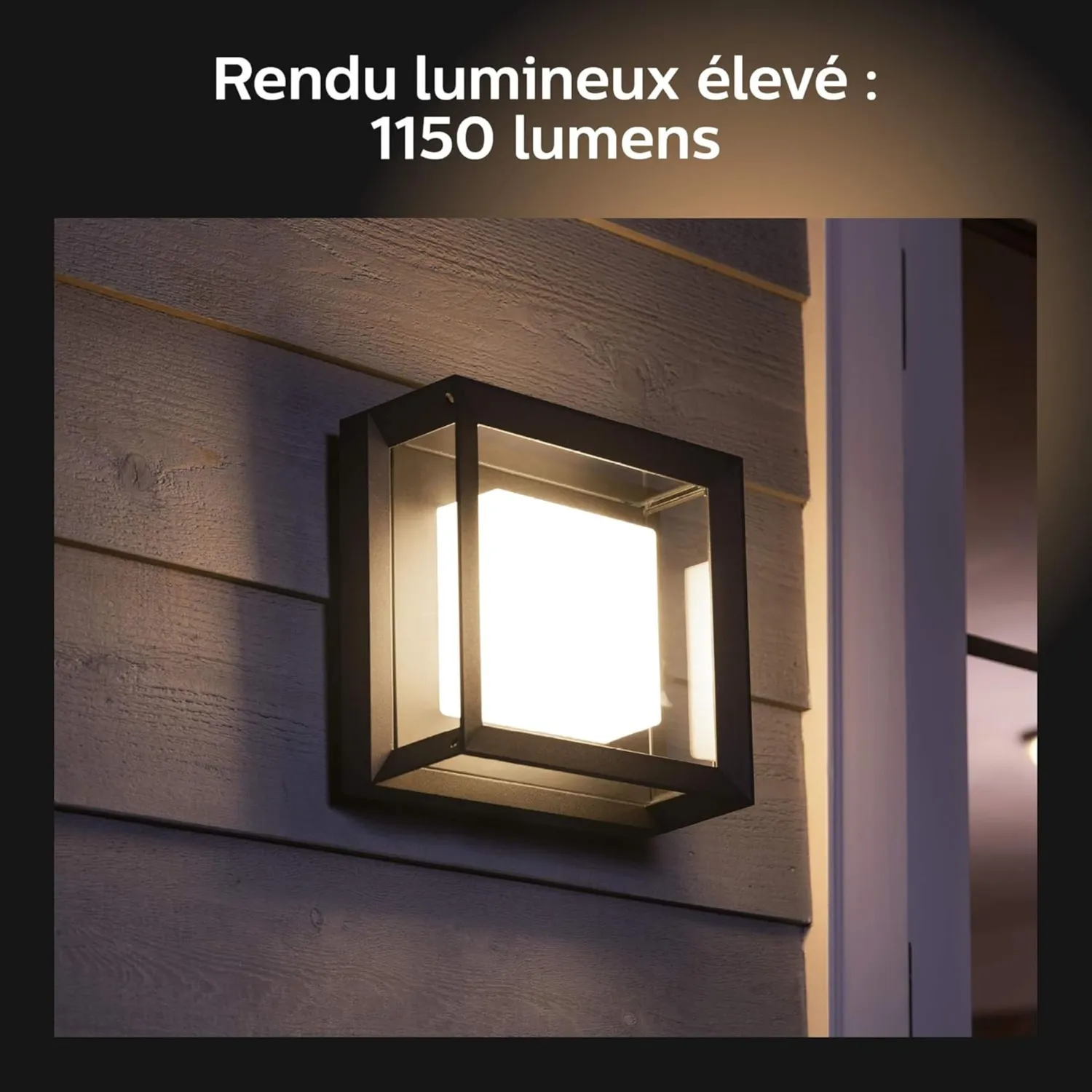 Philips Hue White & Color Econic applique murale extérieure
