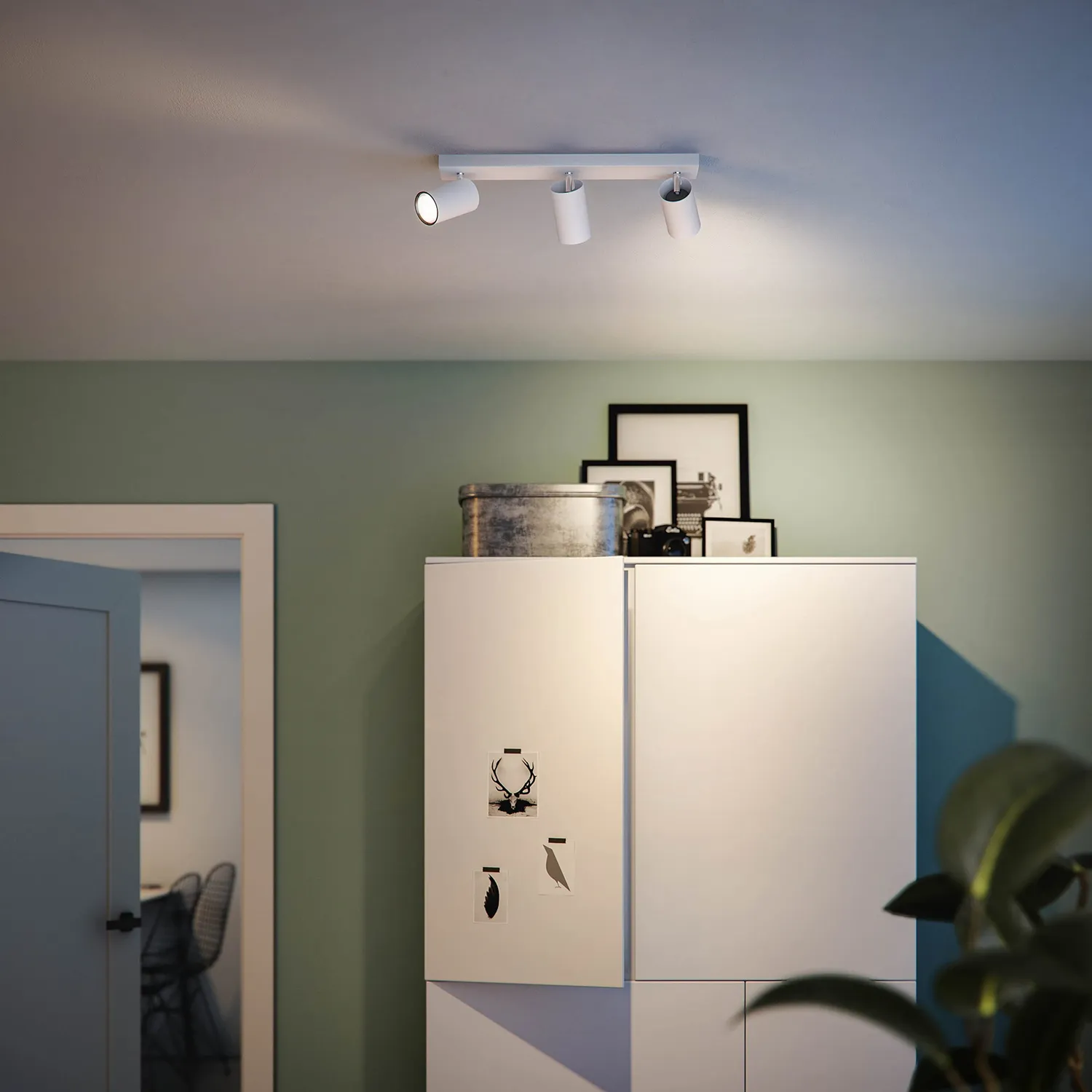 Philips Hue Kosipo spot en saillie 3 spots GU10 White Ambiance