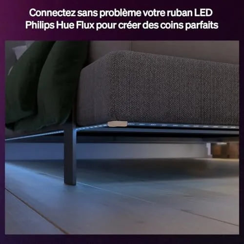 Philips Hue Flux connecteur angle ruban LED 90° lot de 4