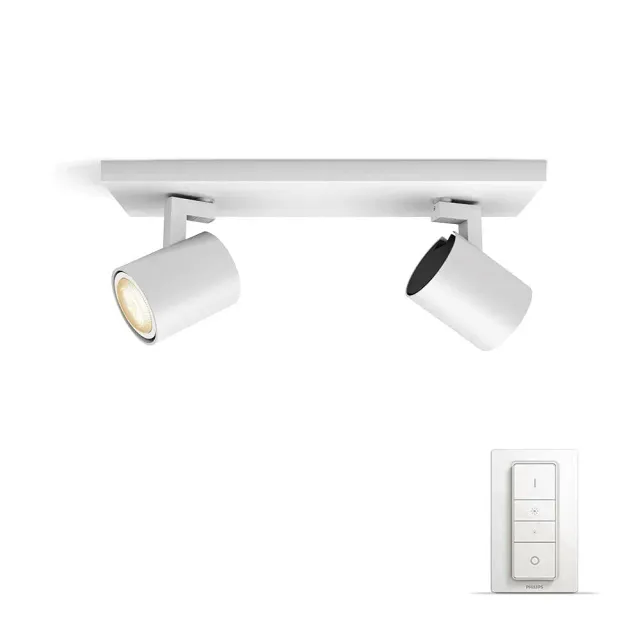 Philips Hue White Ambiance RUNNER spot barre 2 x 5,5 W blanc