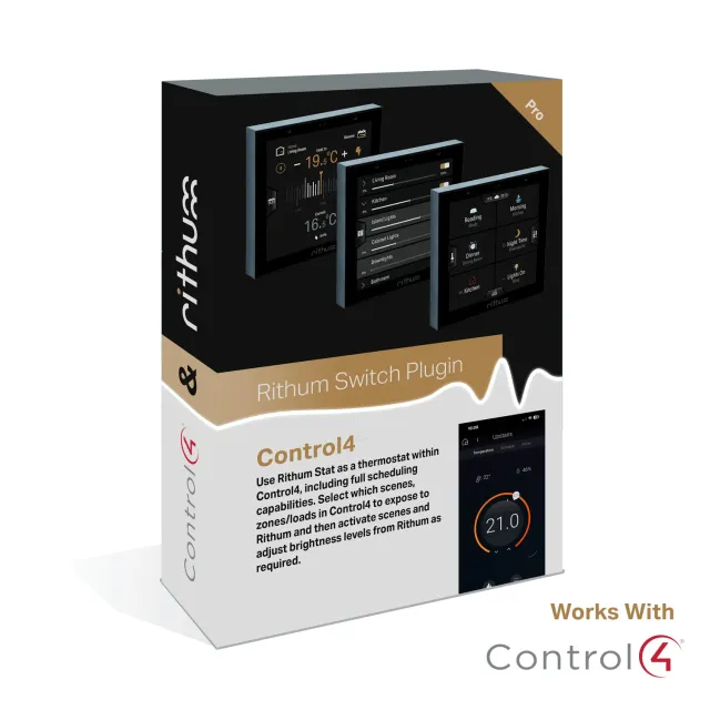 Rithum Control4 plugin installateur multi-pièces