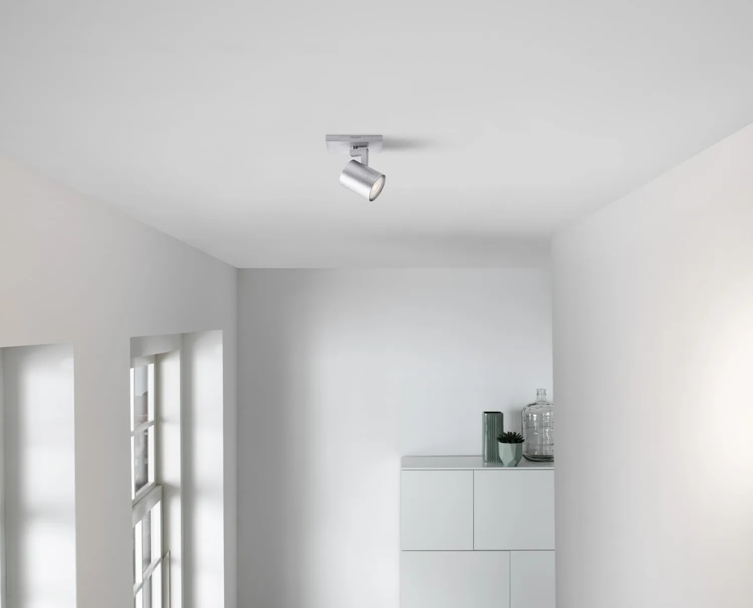 Philips Hue Runner spot 1 point GU10 aluminium blanc froid