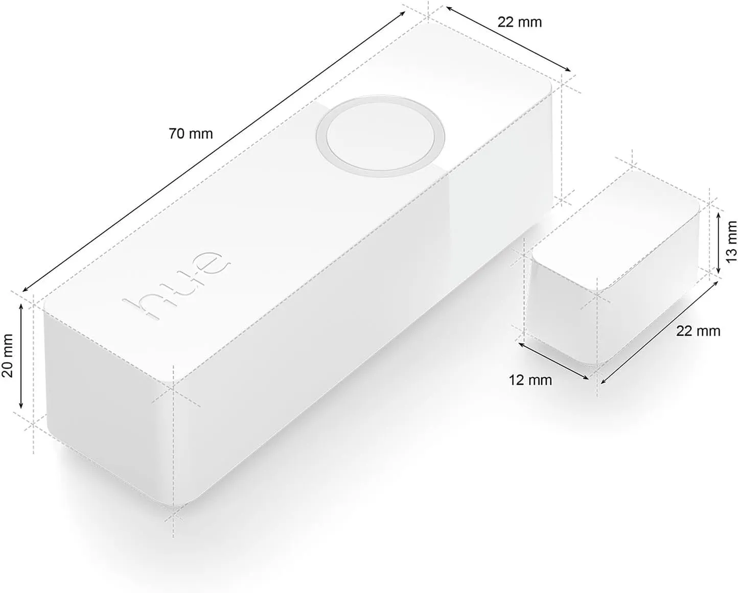Philips Hue Secure kit de démarrage capteurs et ampoules E27 blanc et couleur