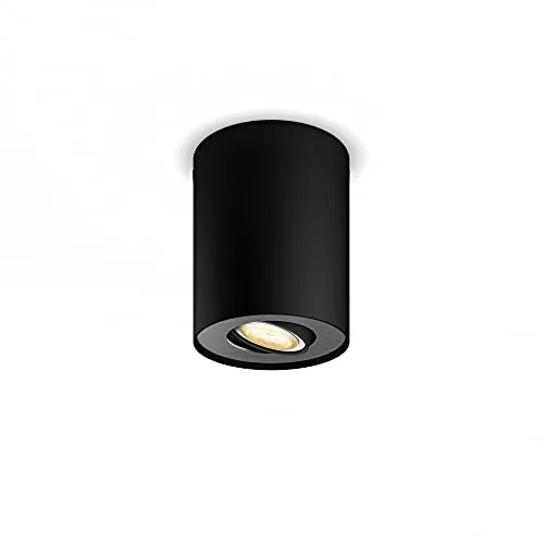 Philips Hue Pillar White and Color Ambiance spot extension noir 1x5,5W