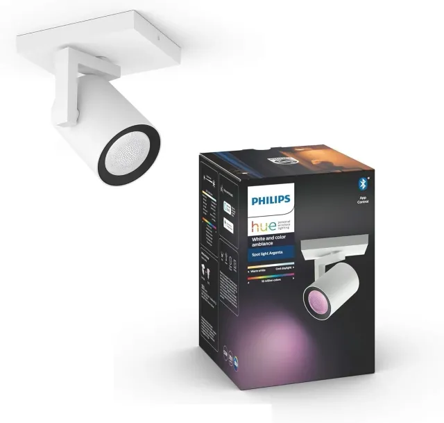 Philips Hue Argenta spot connecté blanc couleur Bluetooth