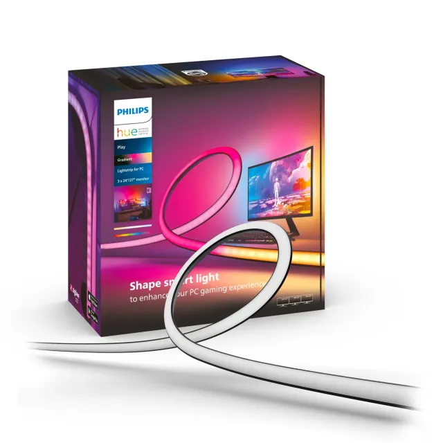 Philips Hue Play Gradient lightstrip PC 3x 24-27"