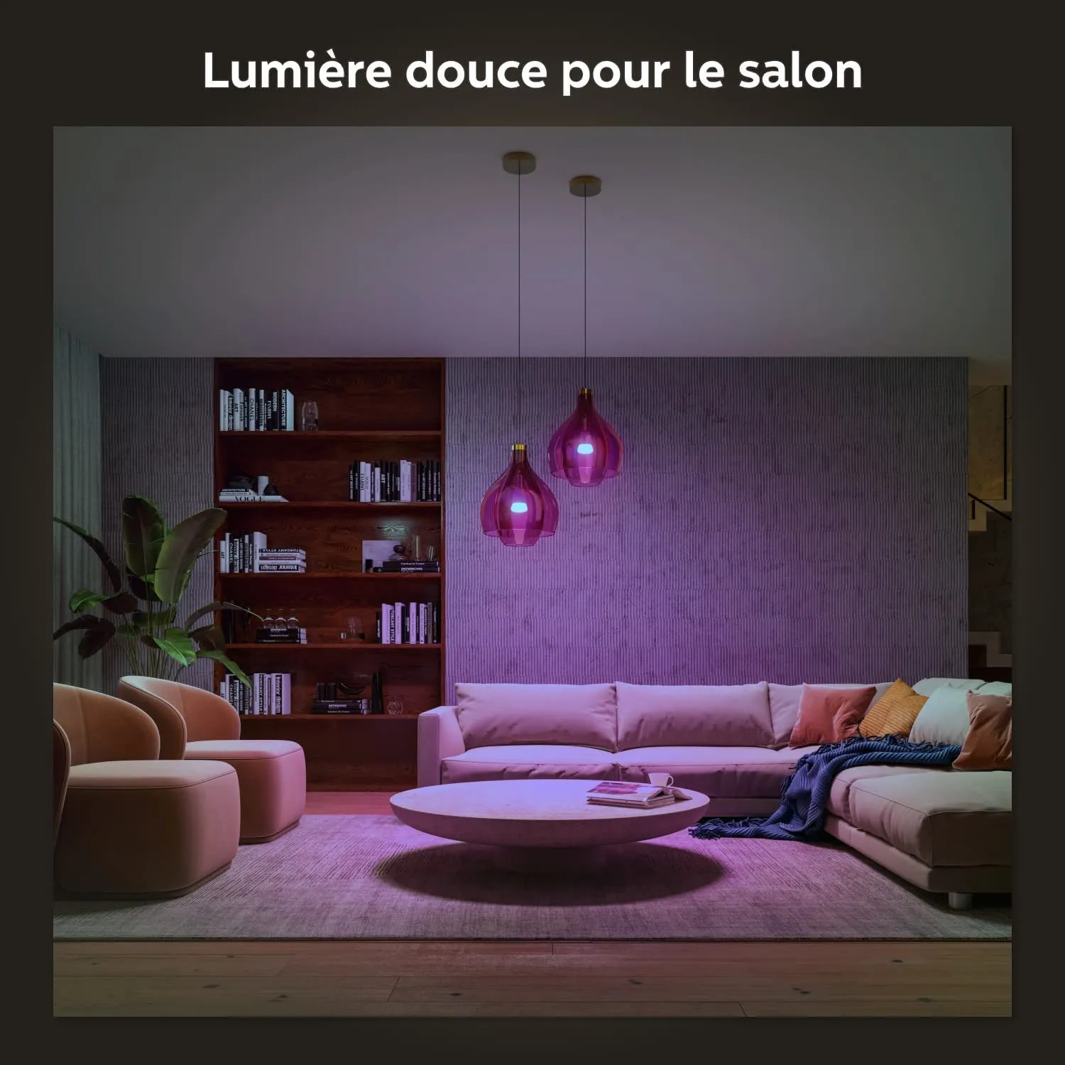 Philips Hue White and Color Ambiance kit ampoules E27 1100 lm avec pont