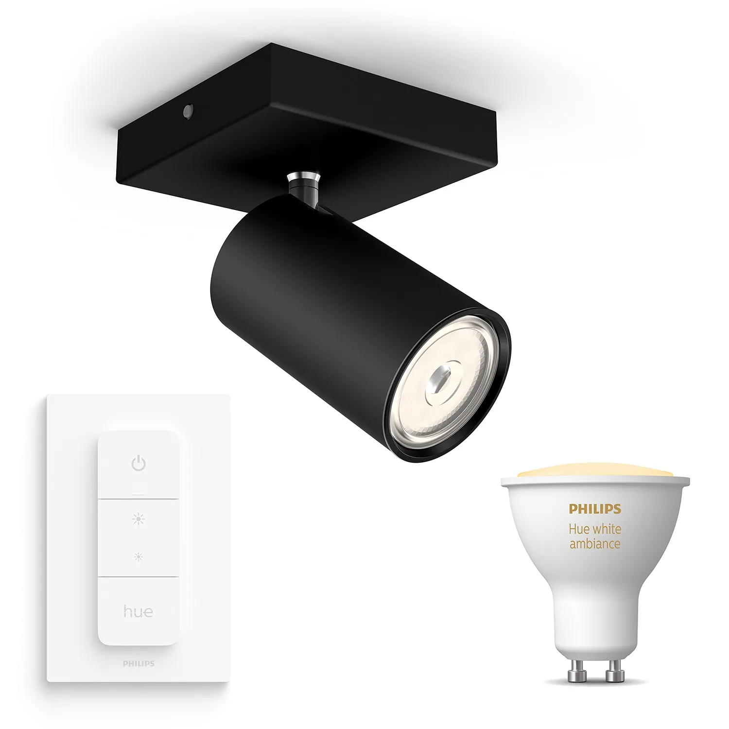 Philips Hue Kosipo spot en saillie GU10 White Ambiance variateur Bluetooth