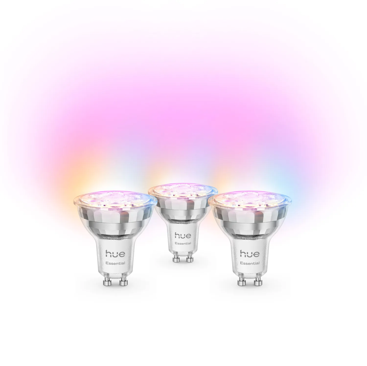 Philips Hue Essential lot 3 spots GU10 couleur 345 lm