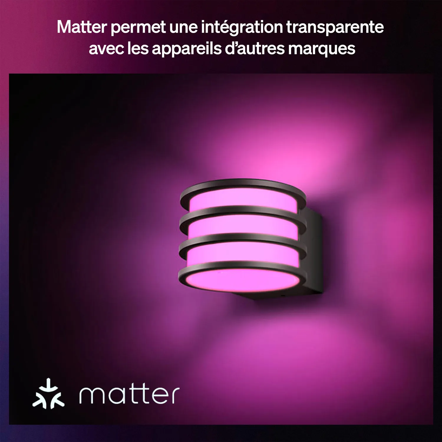 Philips Hue Lucca applique extérieure 1100 lm IP44