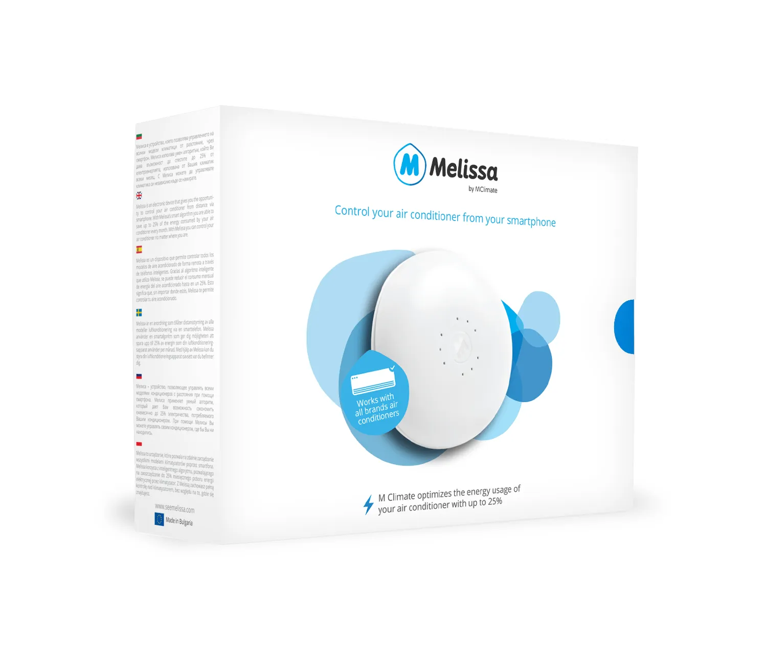 MClimate Melissa contrôleur climatiseur Wi-Fi intelligent