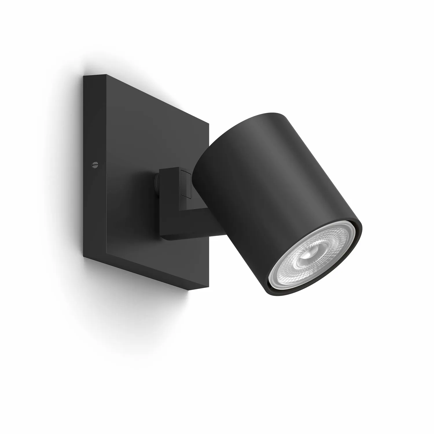 Philips Hue Runner spot en saillie noir 1 spot GU10 blanc chaud