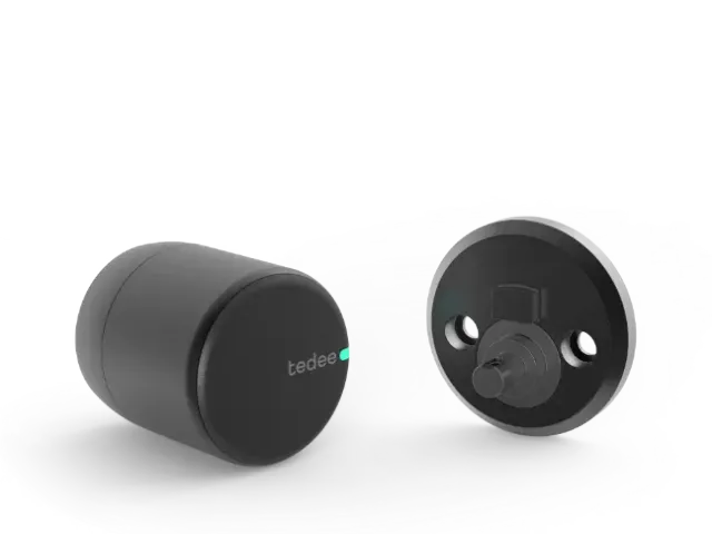 Tedee PRO serrure connectée avec adaptateur nordique