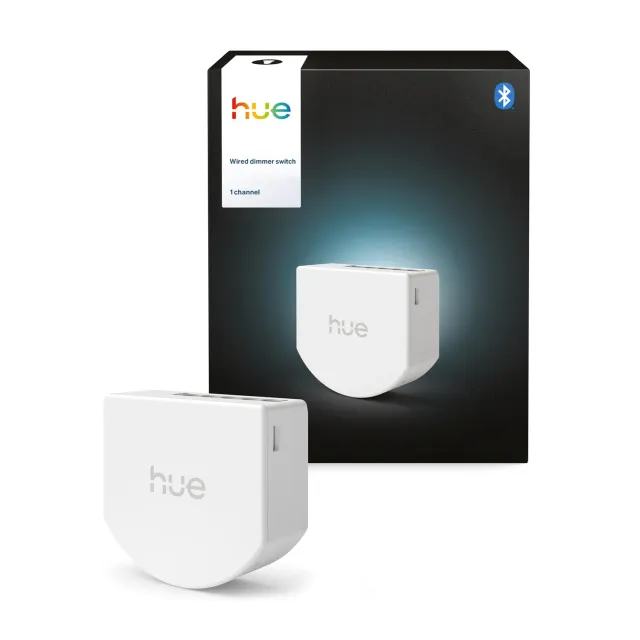 Philips Hue commutateur filaire variateur pack de 1 pour lampes non connectées
