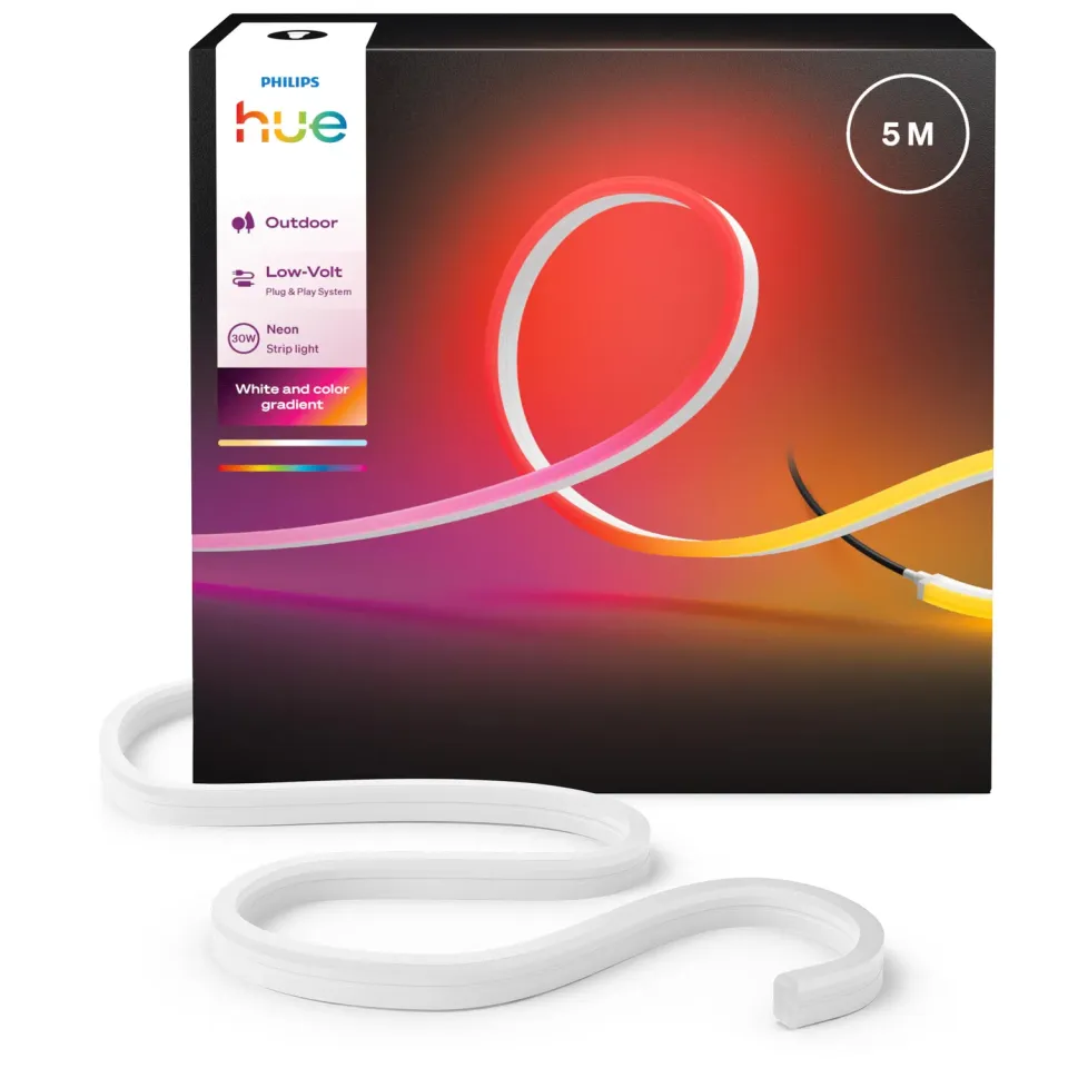 Philips Hue Neon ruban LED extérieur couleurs 1100 lm