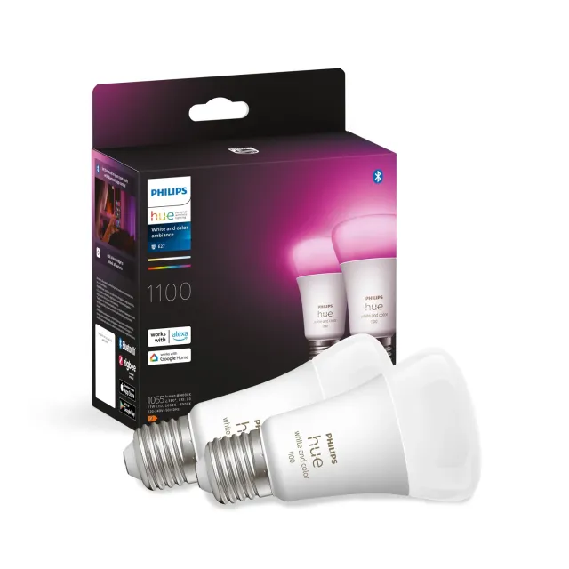 Philips Hue White and Color Ambiance ampoule LED connectée E27