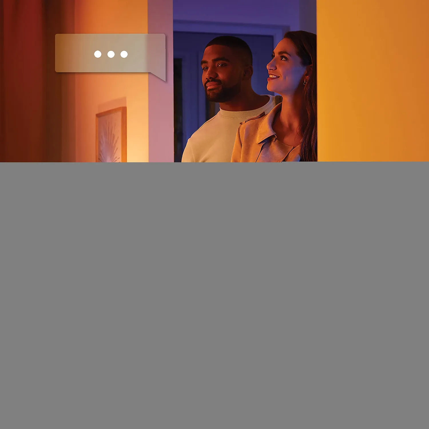Philips Hue Puled Spot jardin noir GU10