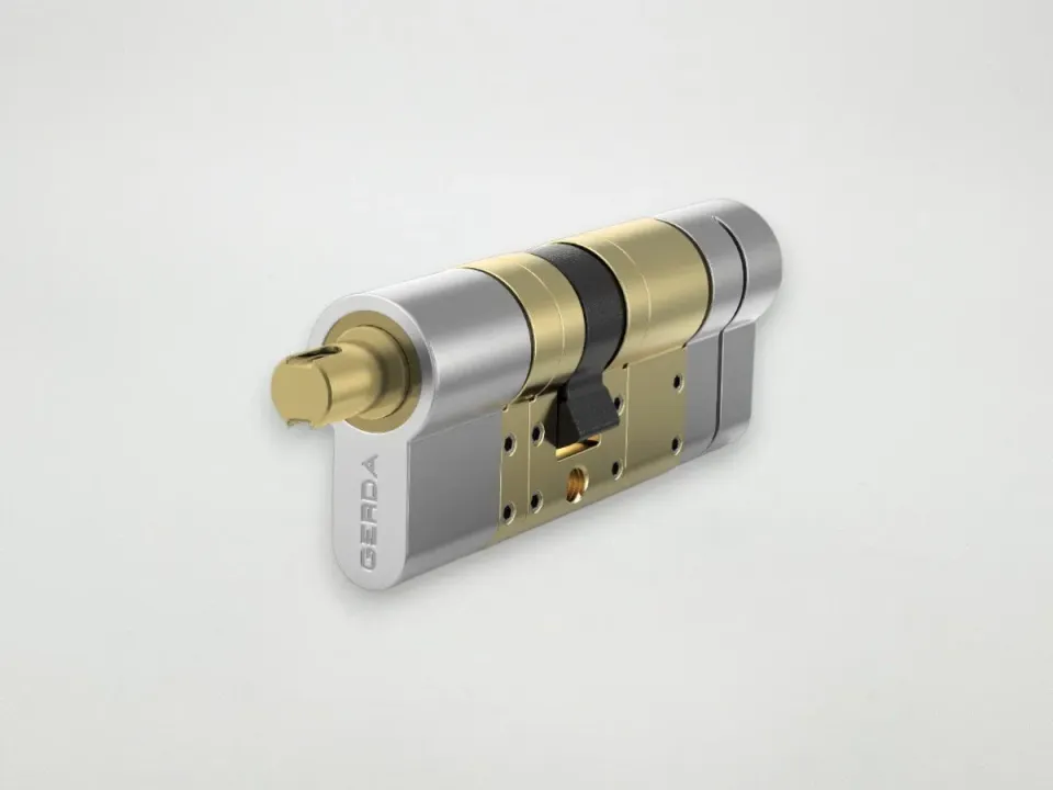 Tedee EXXO SMART out31-62/31-62ins cylindre européen nickel