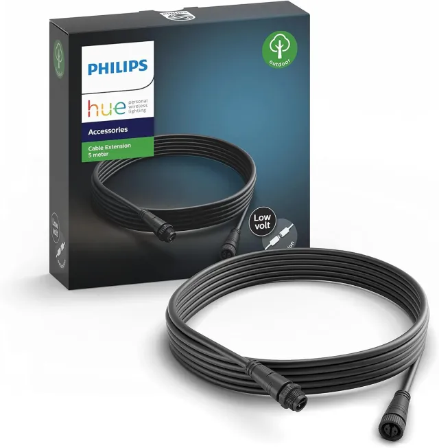 Philips Hue Low Volt câble d'extension extérieur noir