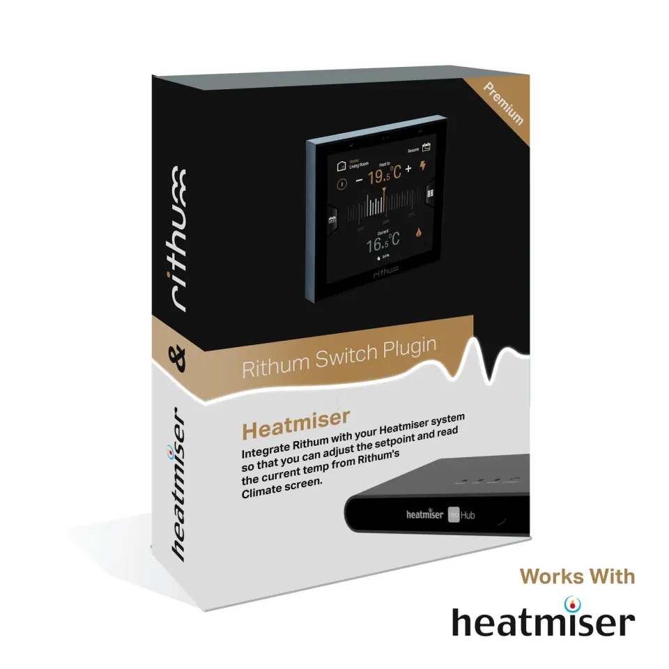 Rithum Heatmiser plugin chauffage premium