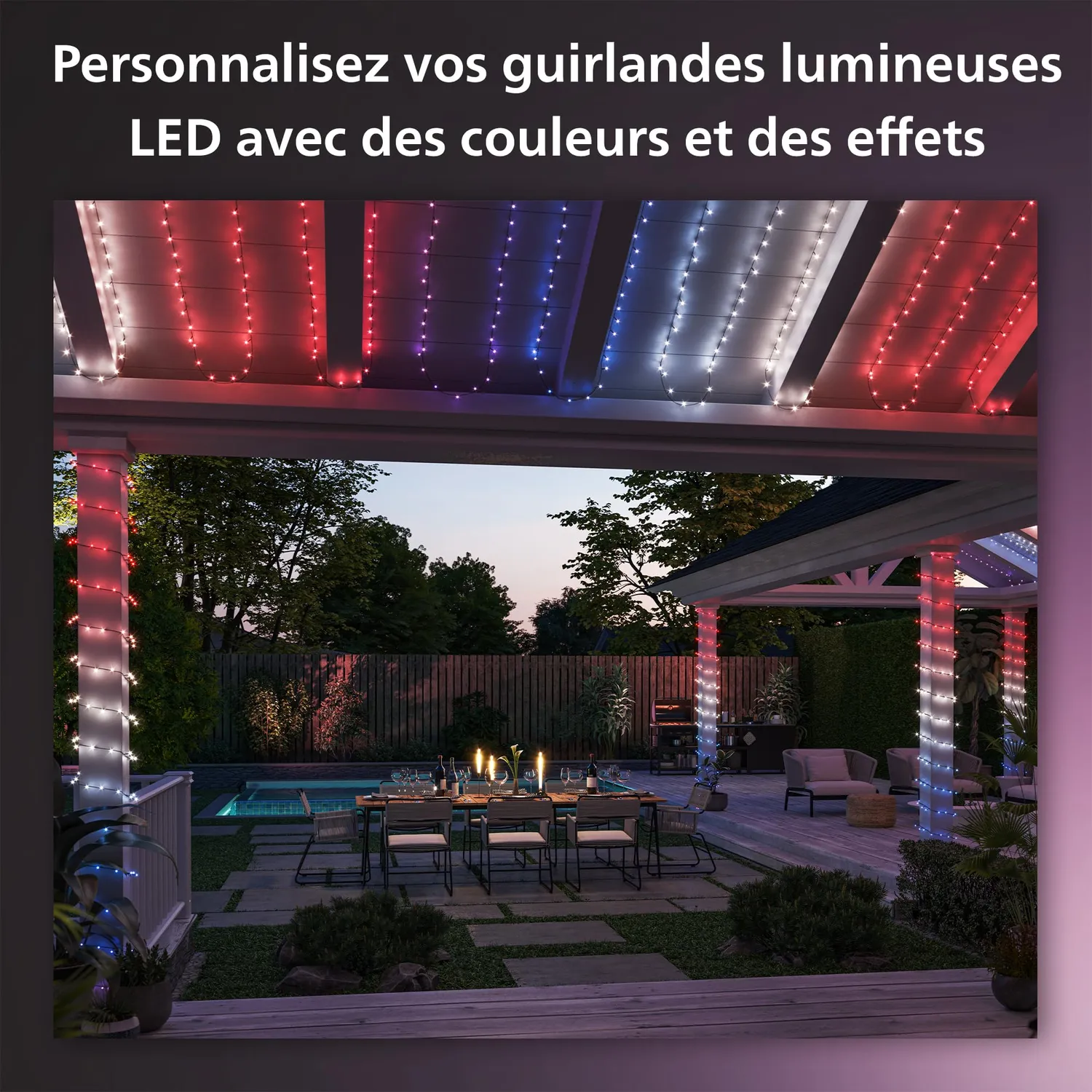 Philips Hue Festavia guirlande lumineuse couleur