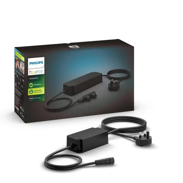 Philips Hue Low Volt alimentation extérieure 40 W noir
