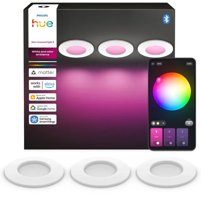 Philips Hue Slim Downlight spot encastrable LED