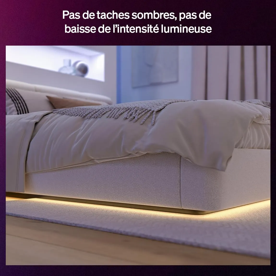Philips Hue Flux connecteur angle ruban LED 90° lot de 4