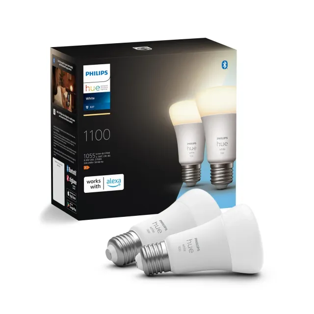 Philips Hue White ampoule E27 blanc chaud