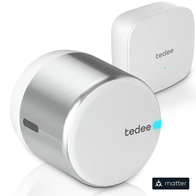 Tedee GO2 pack serrure connectée + bridge Wi-Fi