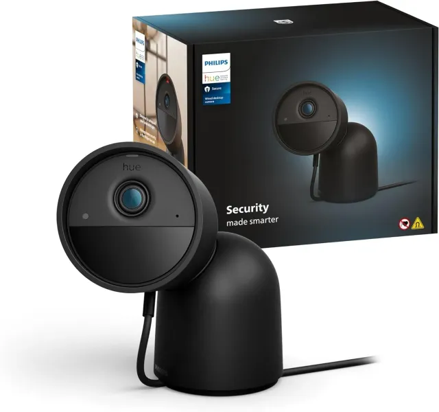 Philips Hue Secure caméra filaire 1080p avec support