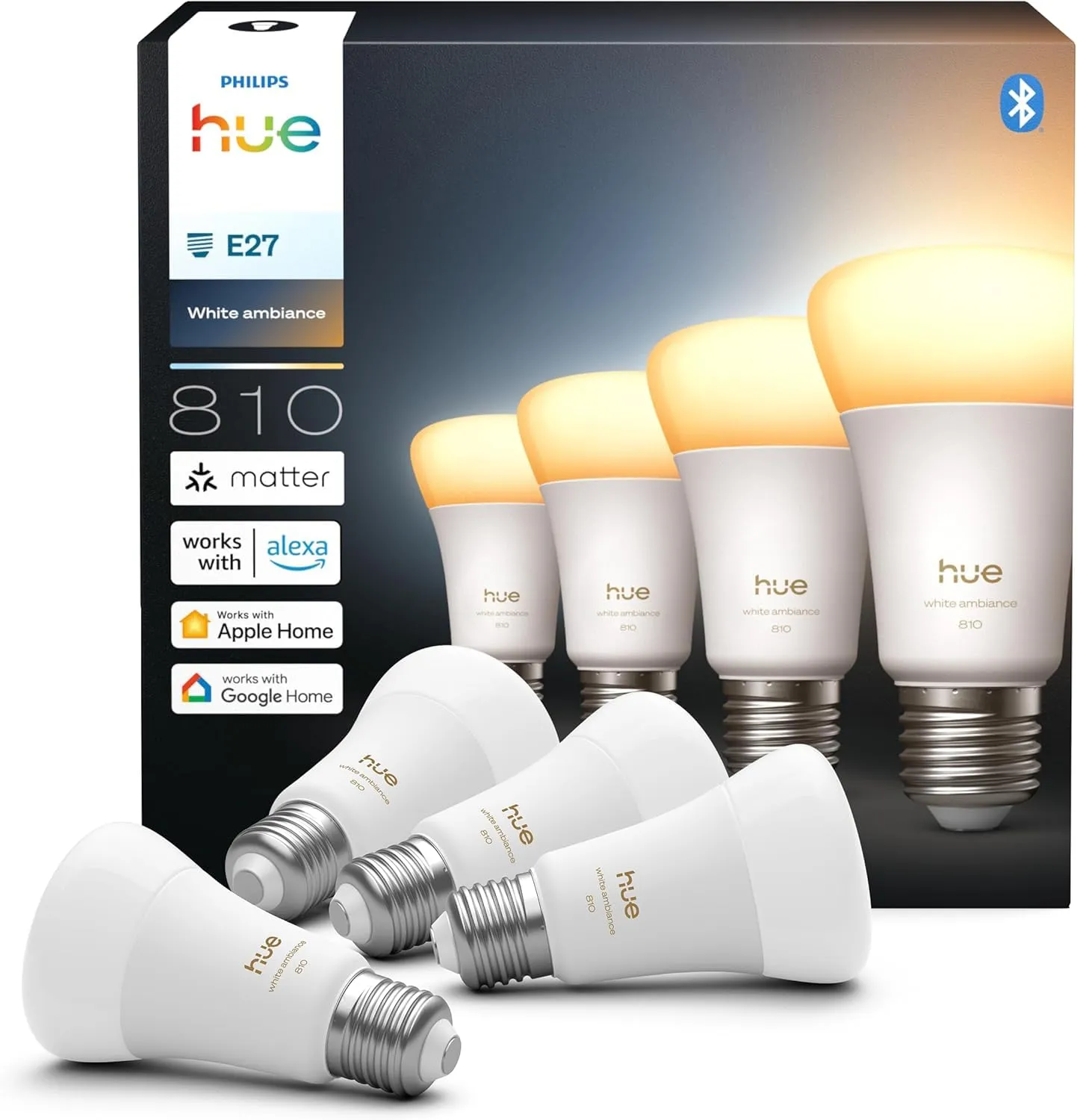 Philips Hue White Ambiance A60 ampoule E27