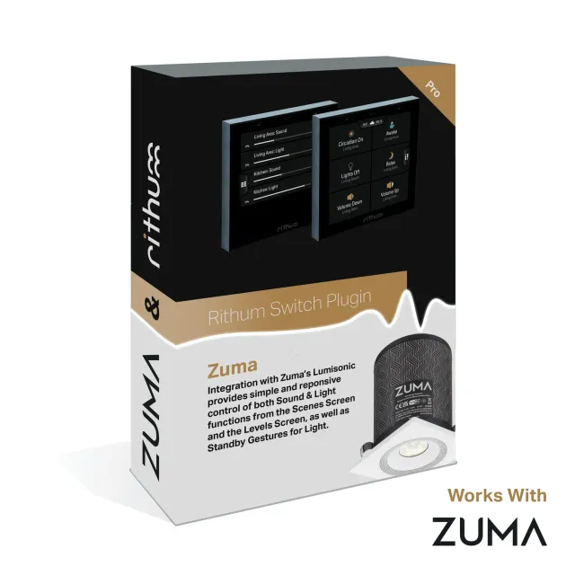 Rithum Zuma plugin éclairage audio Circadian