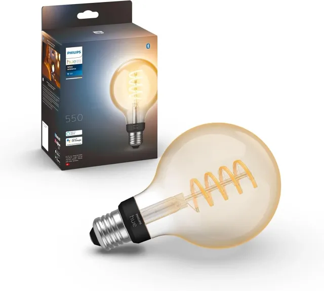 Philips Hue White Ambiance Filament ampoule E27 connectée